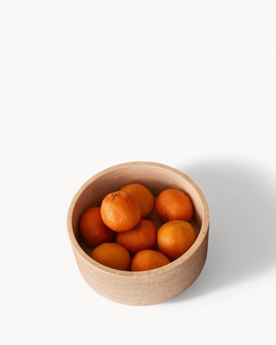 EternelDunes – Travertinskål – Beige - Lyvik