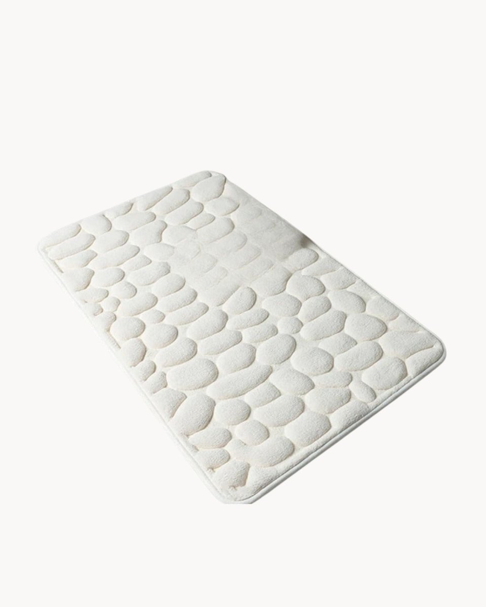 Søluna – Brostensmønster badeværelsesmåtte - Lyvik