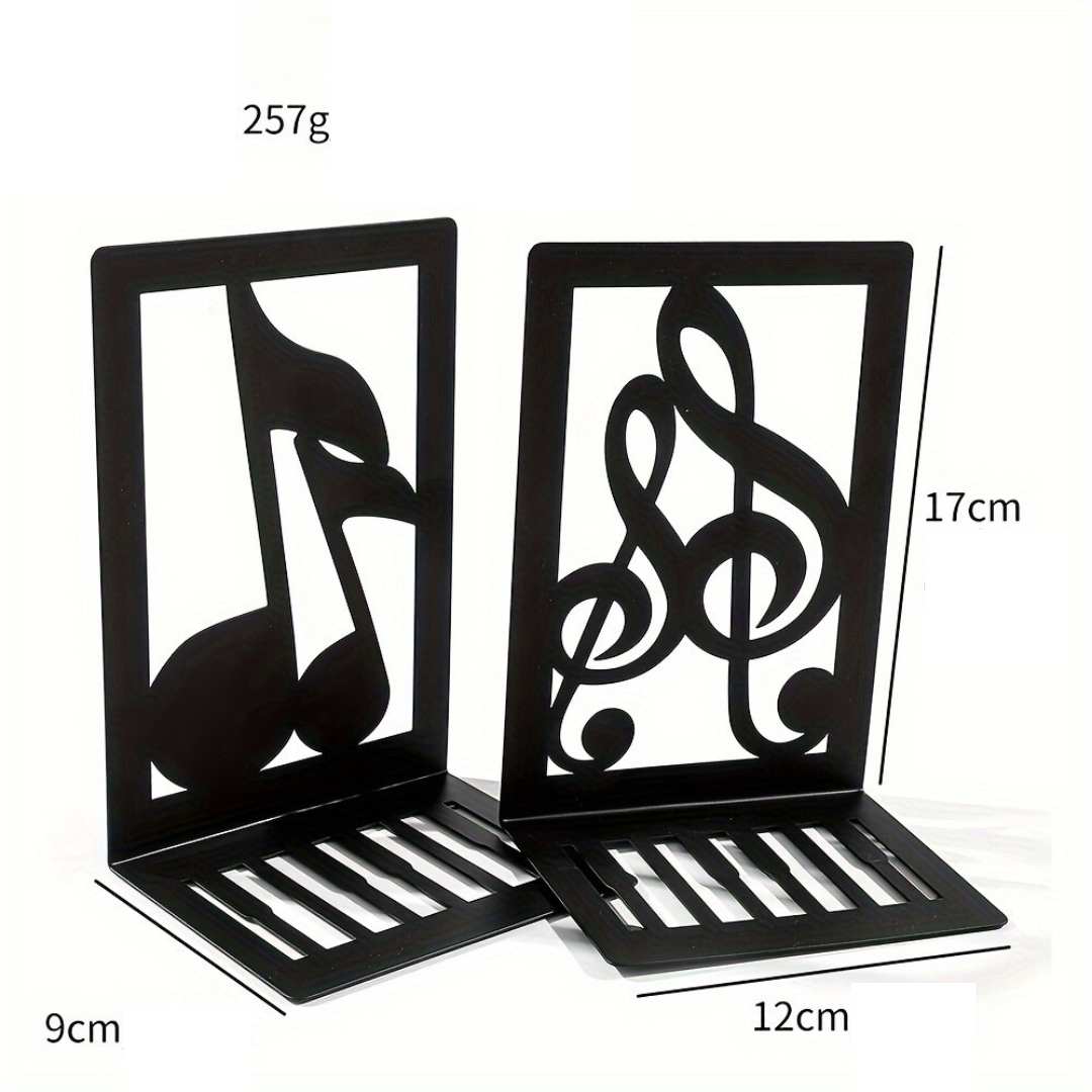 Veluna – Metal Bogstøtter – 1 Sæt - Lyvik