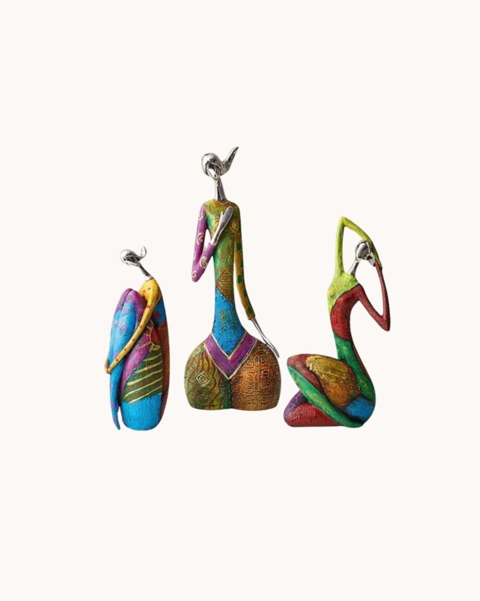 VivaForma – Abstrakt Kvindeskulptur Farver - Lyvik