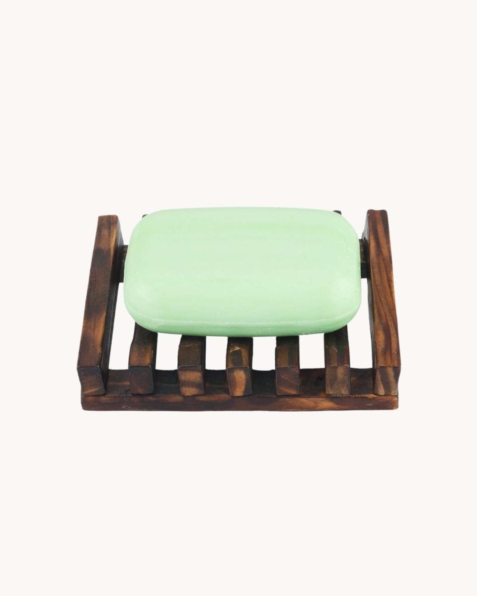 Lyvik – Mørk Træbeholder til Sæbe - Lyvik