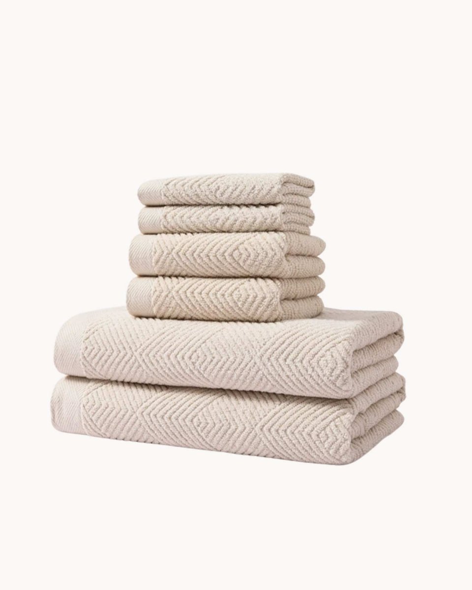 Nordro – Premium bomuldshåndklæder | 6 stk - Lyvik